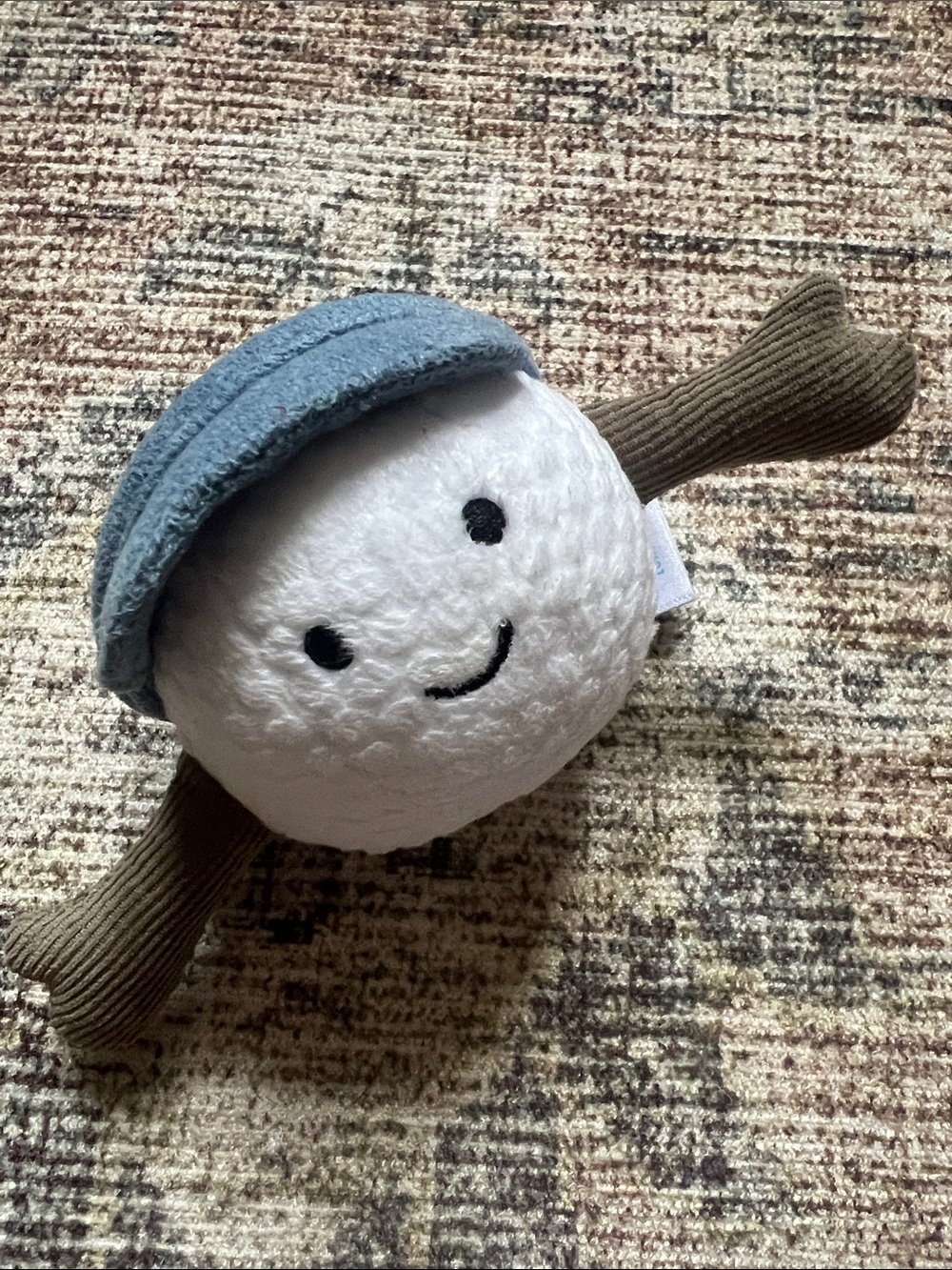 Jellycat Amuseables Golf Ball Plush Toy Stuffed Animal Small Size Hat Visor